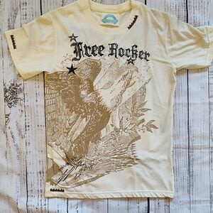 Men's Cream Graphic T-Shirt